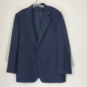 Tom James Custom-made blue Jacket, Size 44R